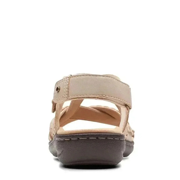 Clarks Collection Leather Sandals Laurieann Rena Tan Sand 11 - Picture 4 of 9